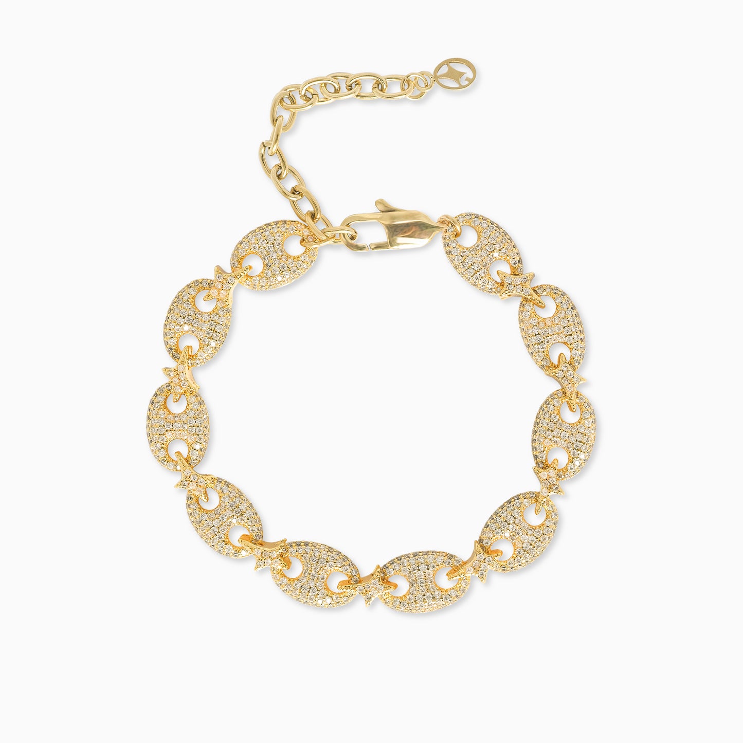 Iced Coffee Beans Bracelet - Gold