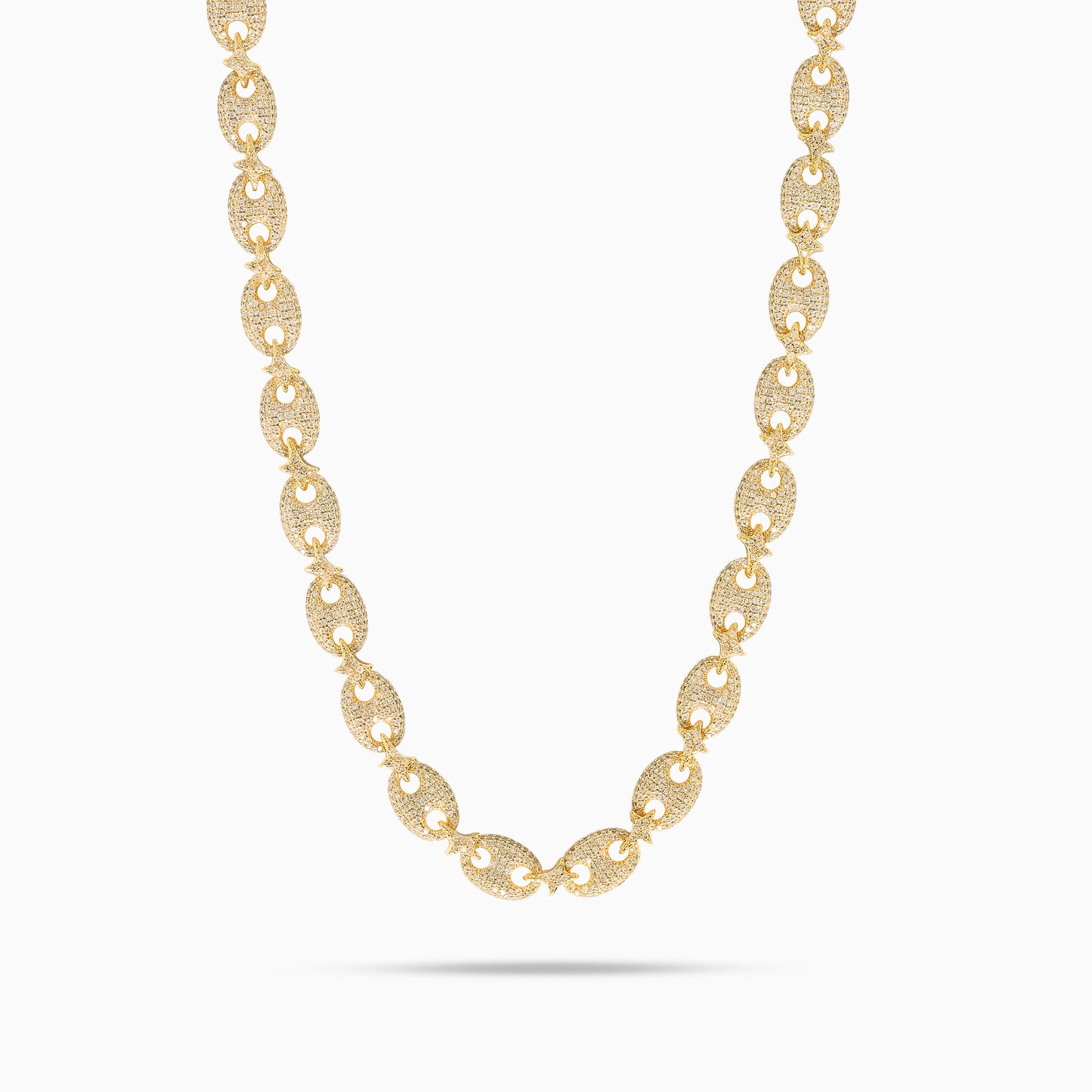 Iced Coffee Beans Chain - Gold