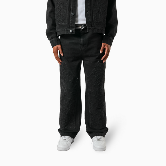 Carpenter Denim Monogram - Noir