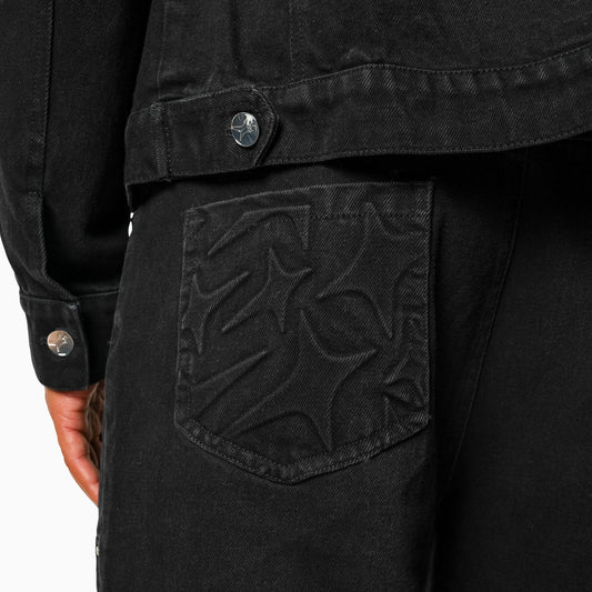 Carpenter Denim Monogram - Noir Moissanite