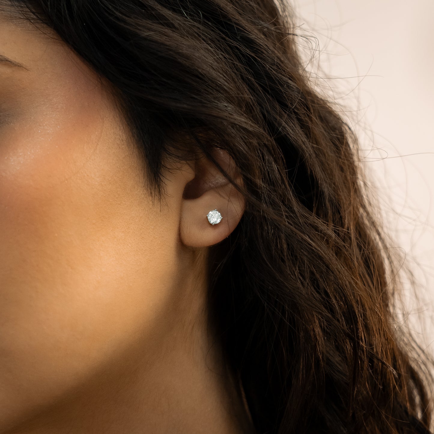 Lonely silver earrings