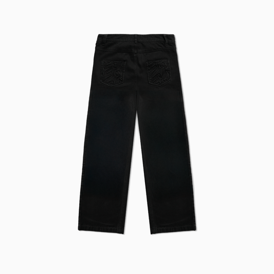 Carpenter Denim Monogram - Noir