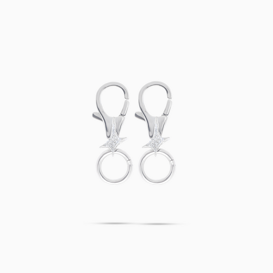 Silver Signature Carabiner (x2)