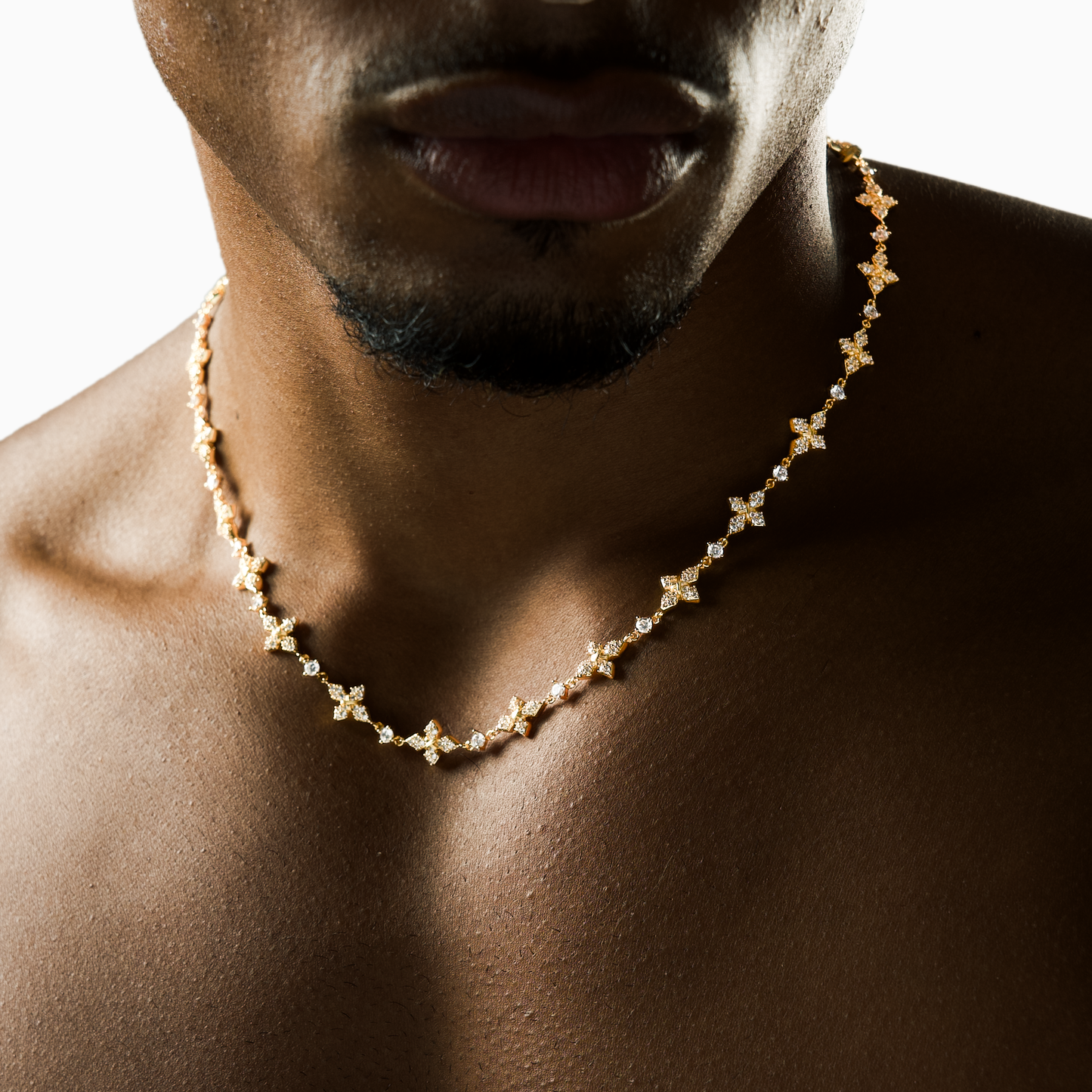 Iced Celestial Chain - Gold