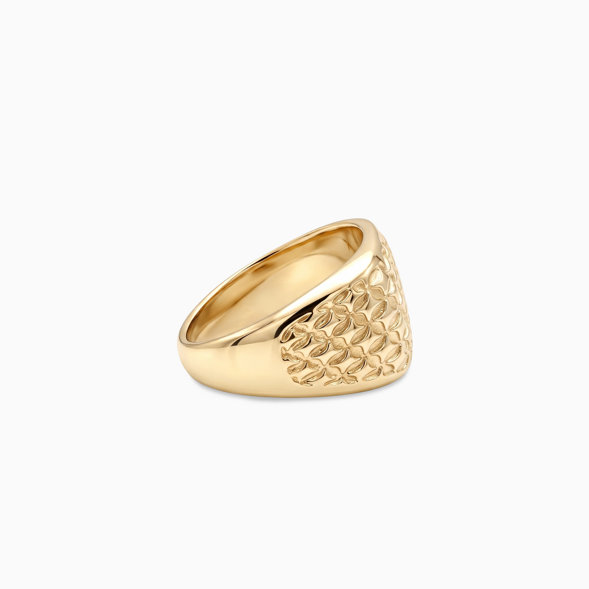 Starfield Square Signet ring - Gold