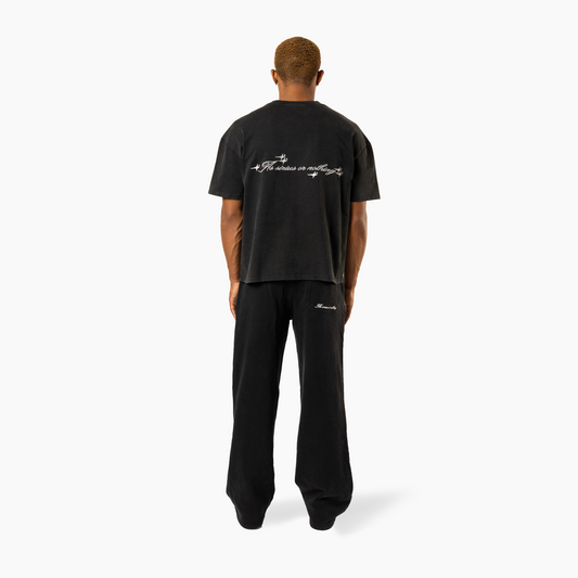 Double Stars Black T-shirt