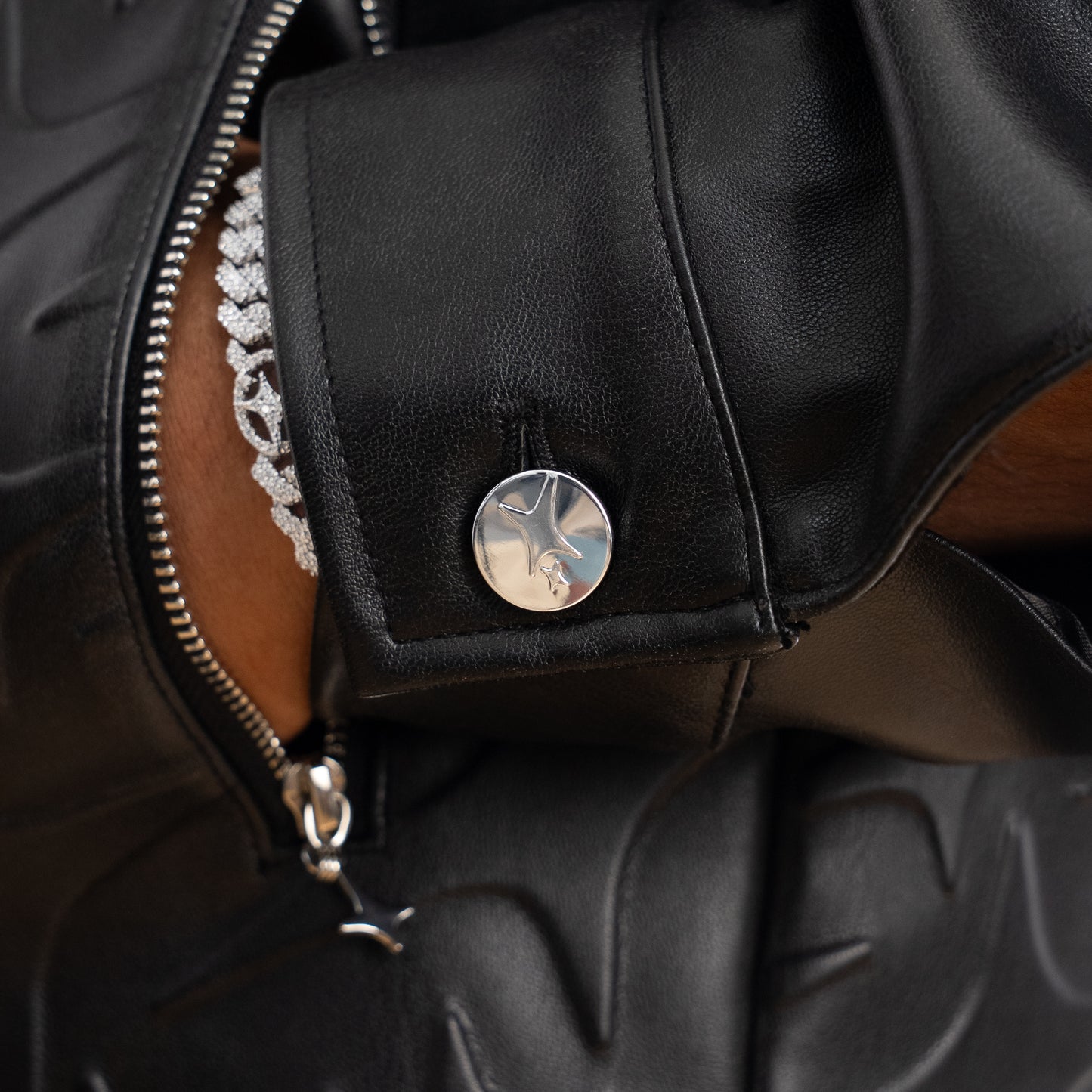 Leather Jacket Monogram