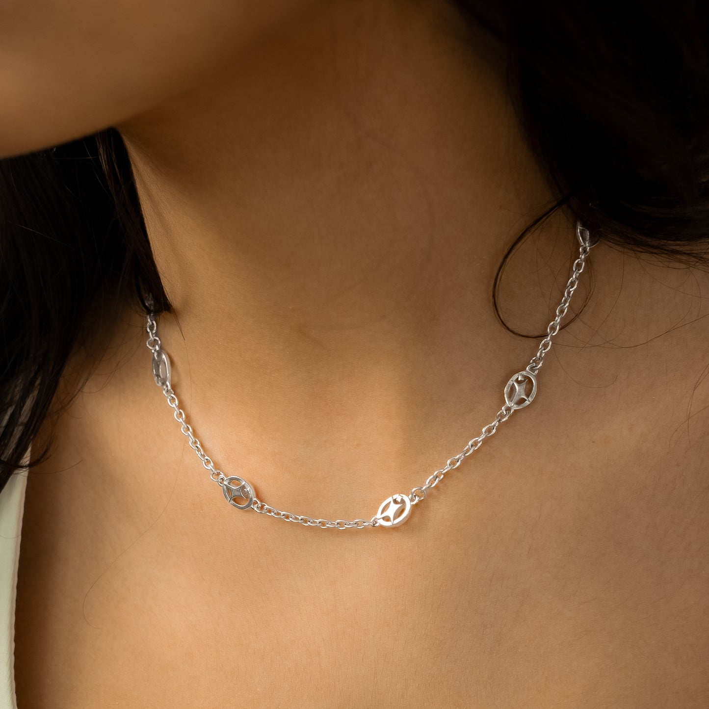 Signature Silver cable chain 