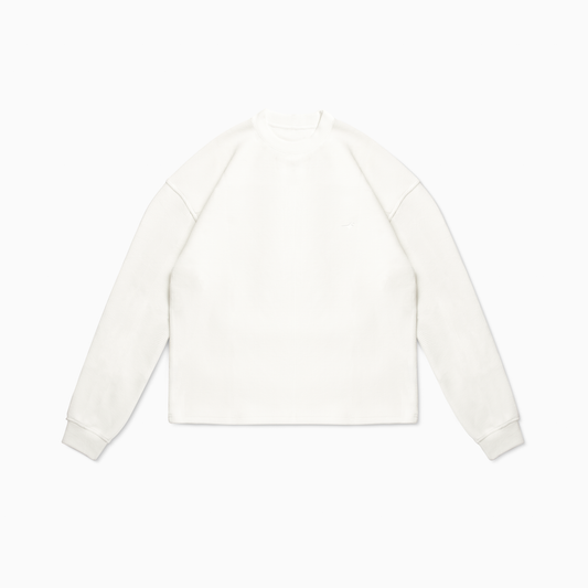 Pull waffle Make it Shine Blanc