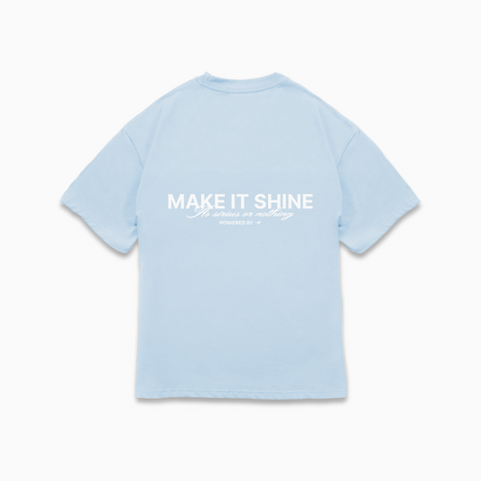 T-shirt Signature Bleu clair