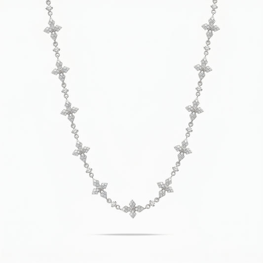 Iced Celestial Chain - Silver