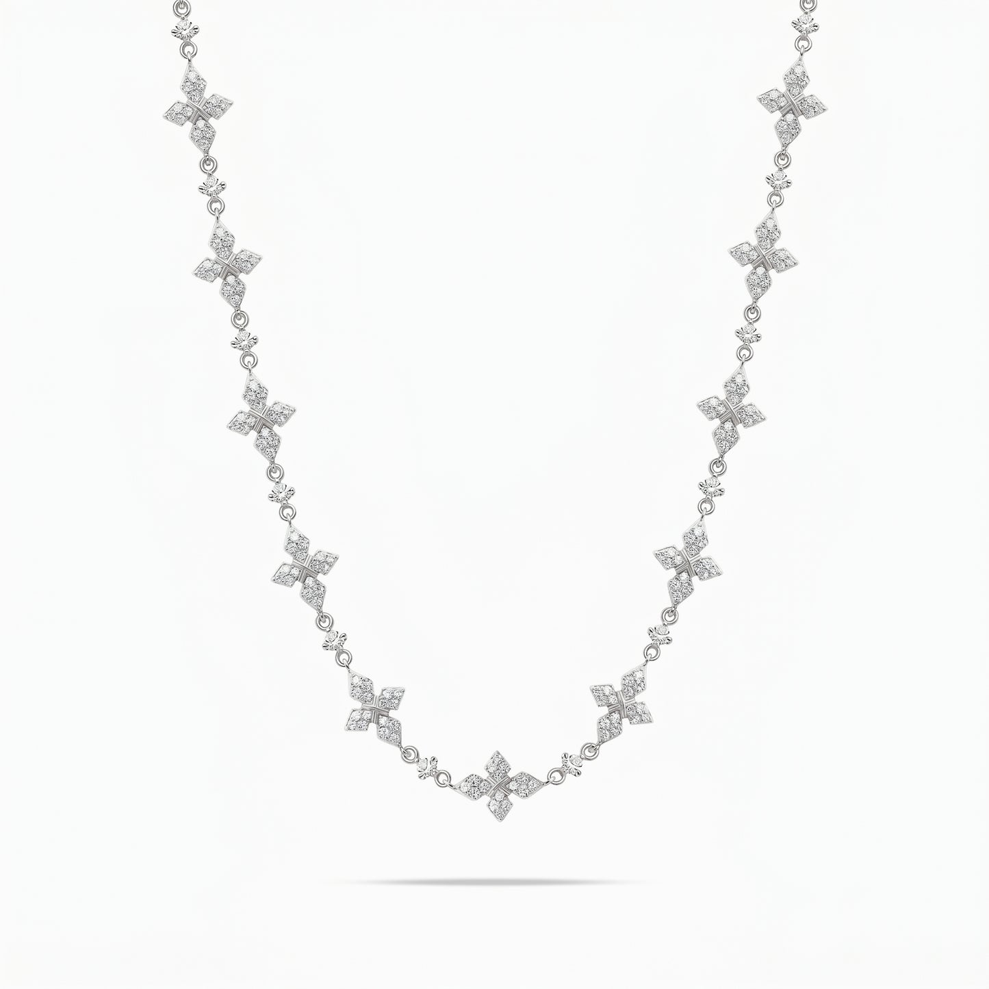Iced Celestial Chain - Silver