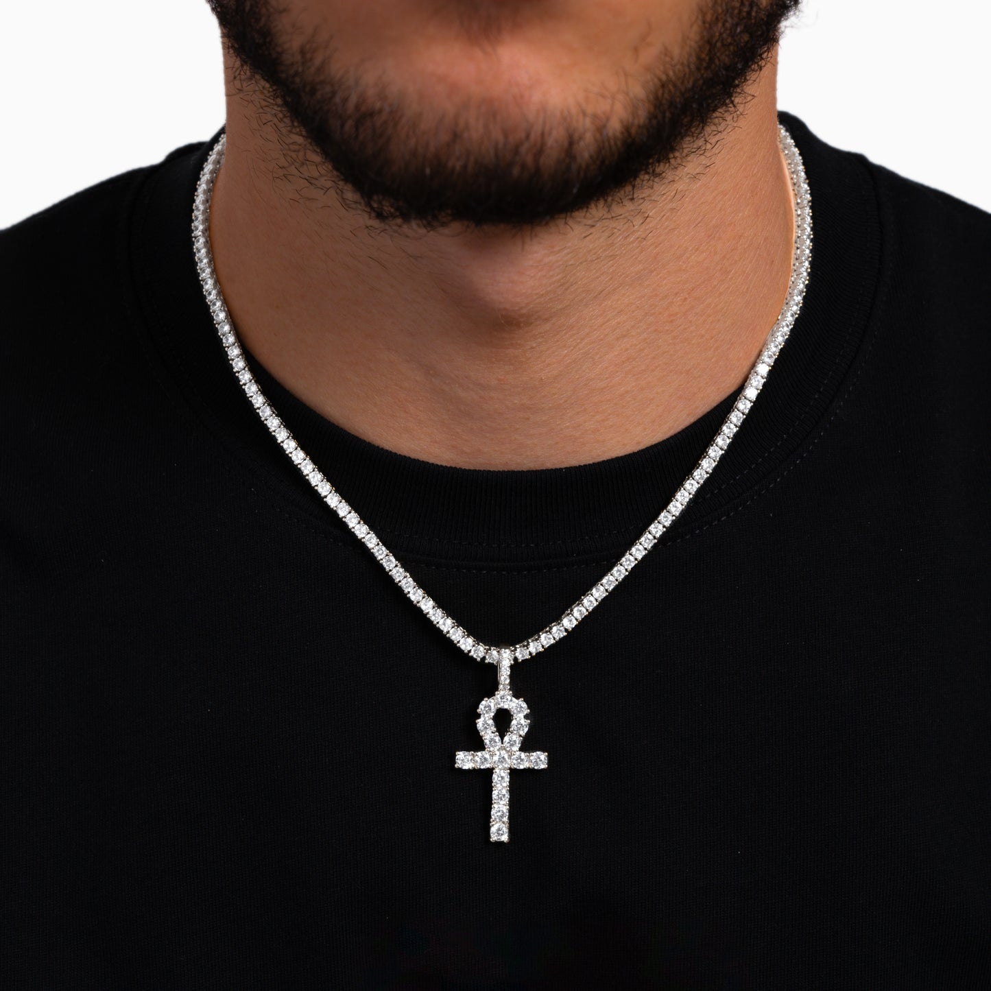 Silver Egyptian cross