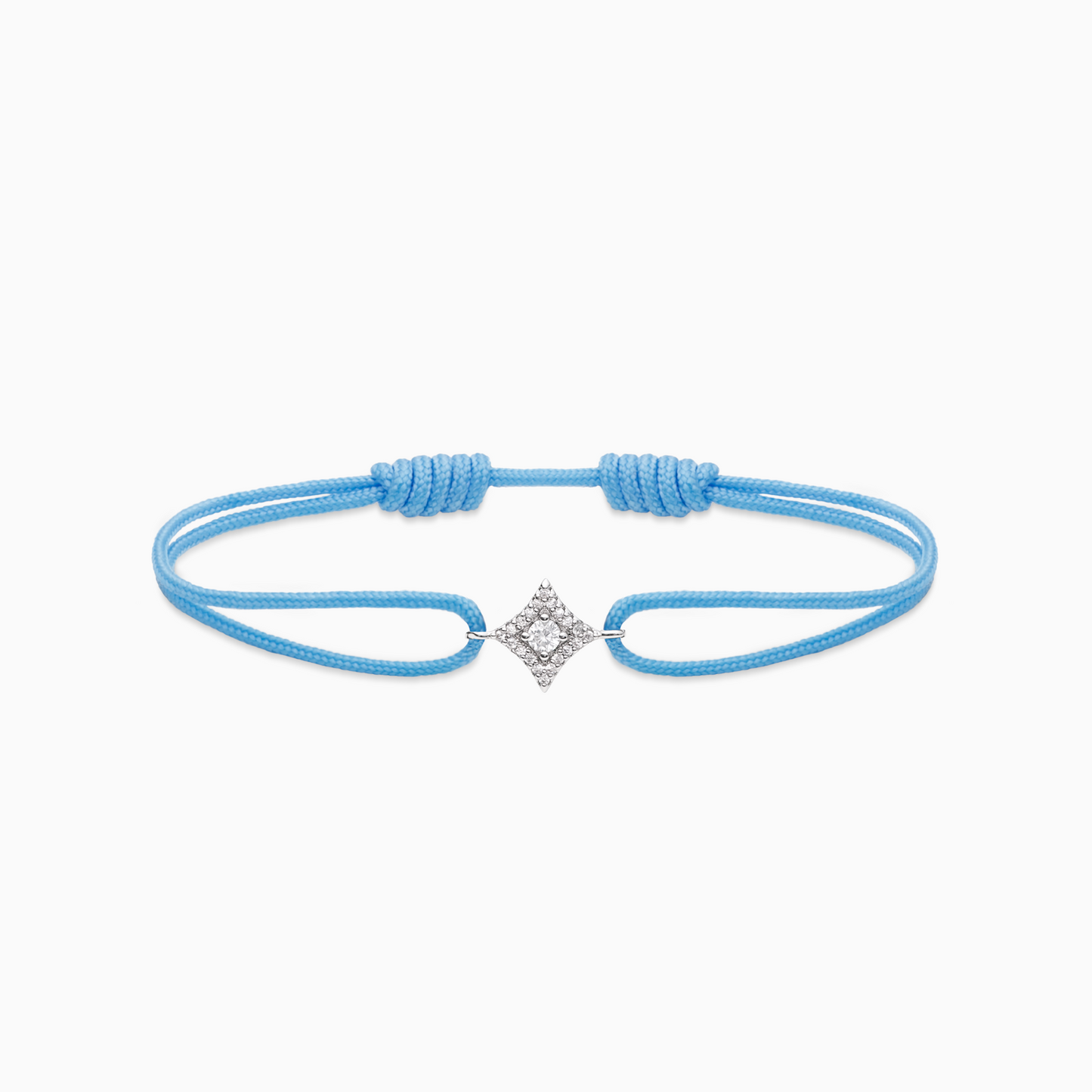 Star cord bracelet - Blue