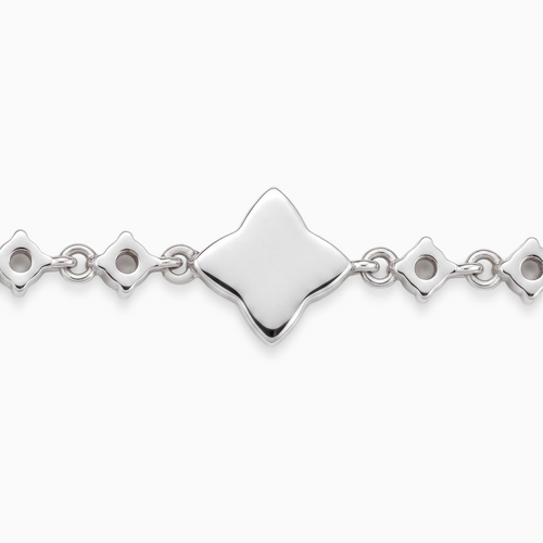 Back of a flower (near the clasp)