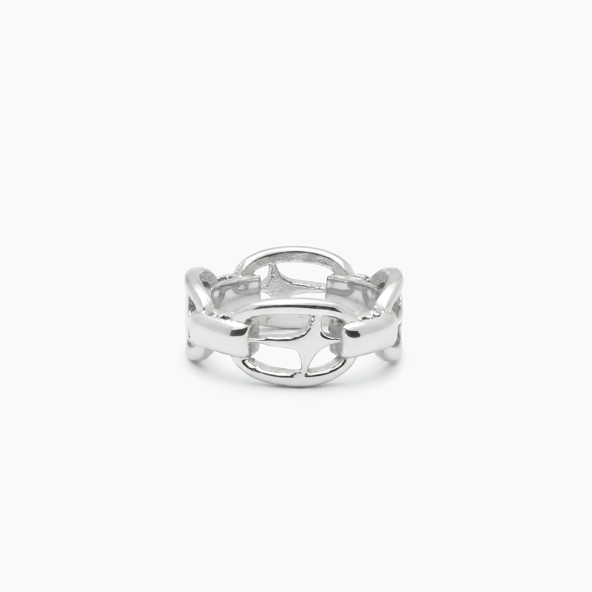 H Rind Silver signature H-ring – Make it shine