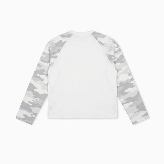 Camo waffle long sleeve - Grey