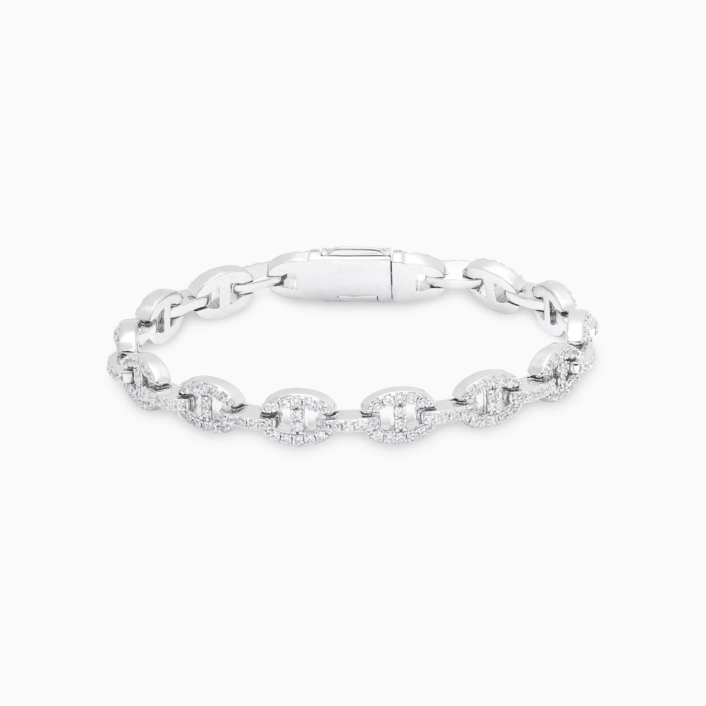 Mariner link bracelet 5mm silver