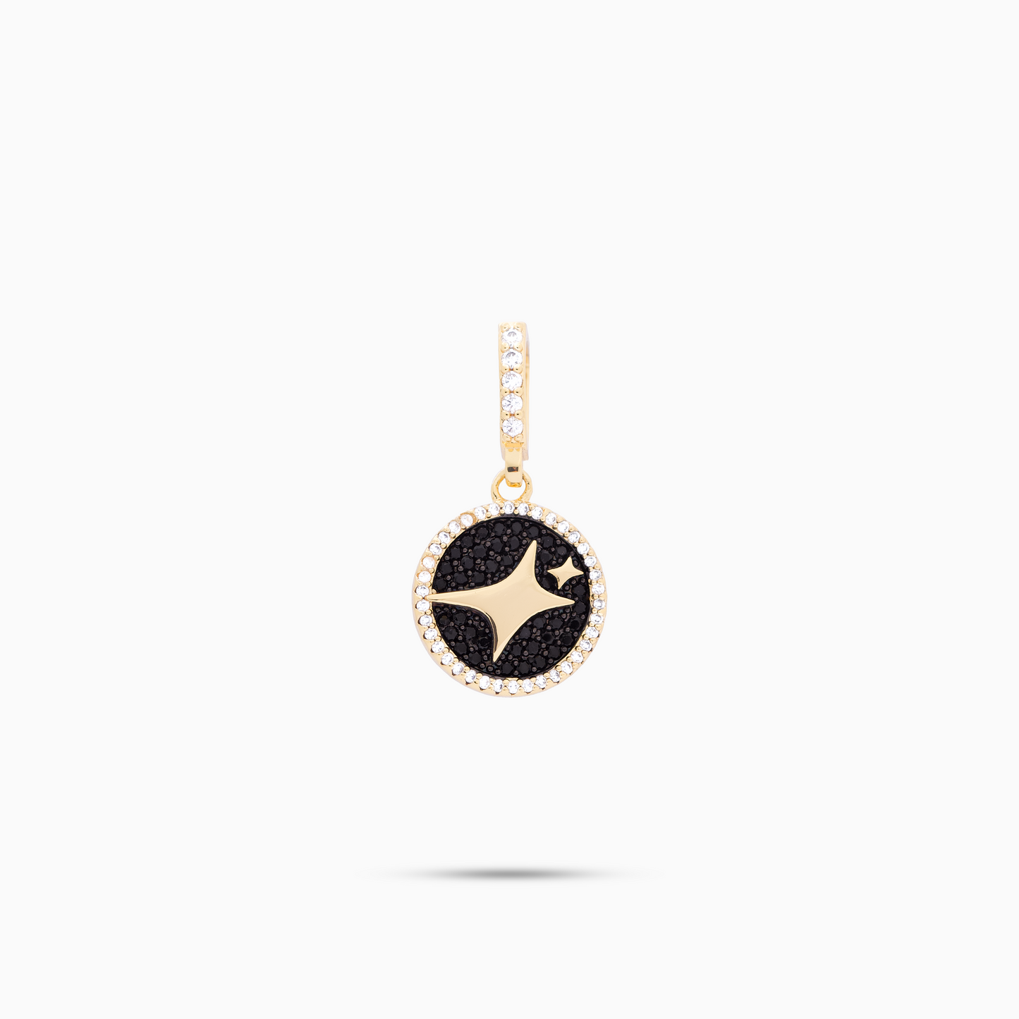 Gold Signature Medallion - Black