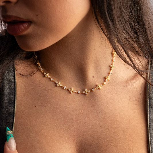 Iced Celestial Chain - Gold