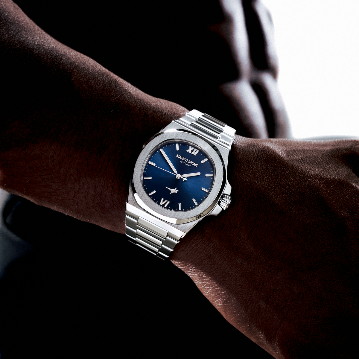 ASON1 - Blue Dial & 316L Stainless Steel Bracelet