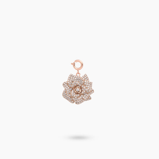 Sleakz Pendant - Rose Flower Rosegold