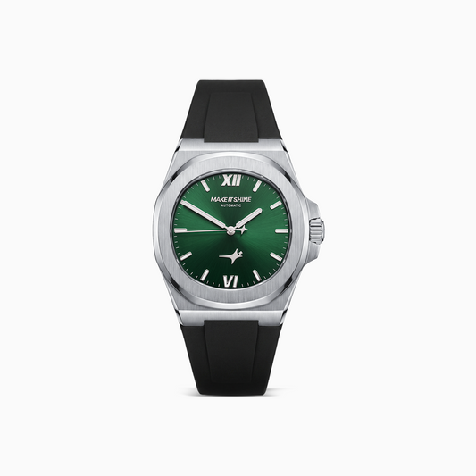 ASON1 - Green Dial & Rubber Strap