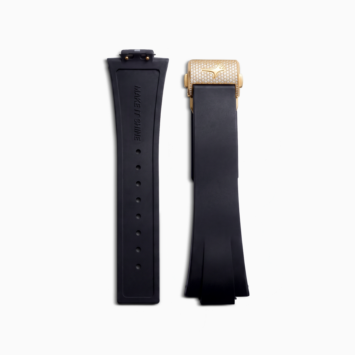 Bracelet Rubber - Moissanite VVS