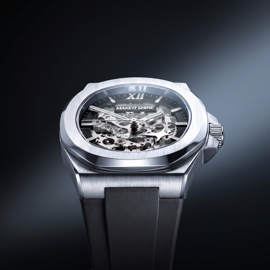 ASON1 - Skeleton Dial & Rubber Strap