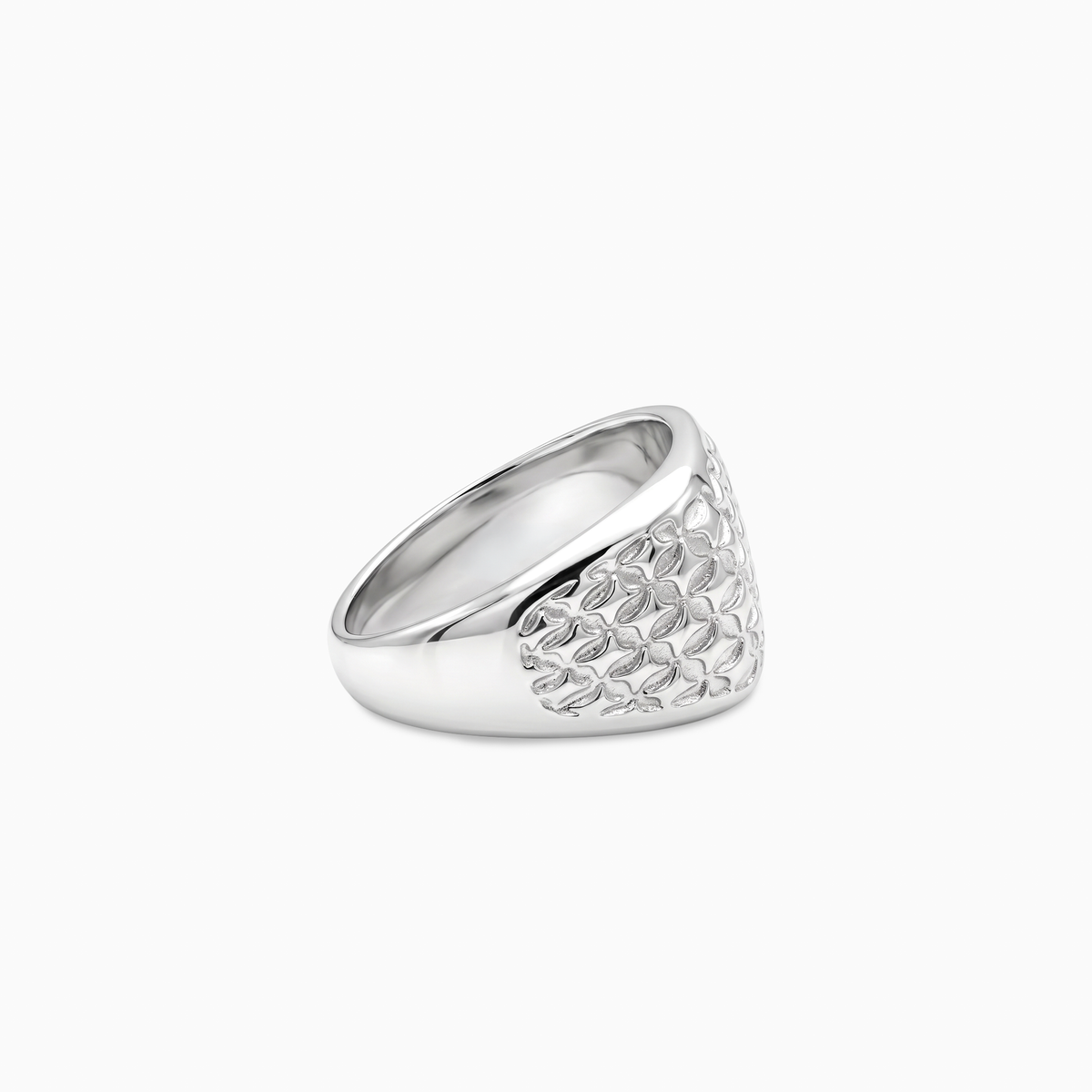 Starfield Square Signet ring - Silver