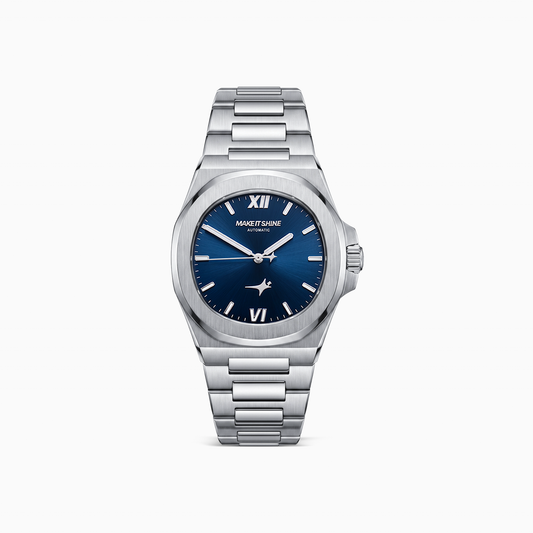 ASON1 - Blue Dial & 316L Stainless Steel Bracelet