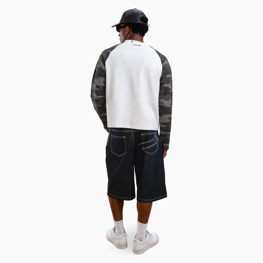 Camo waffle long sleeve - Green