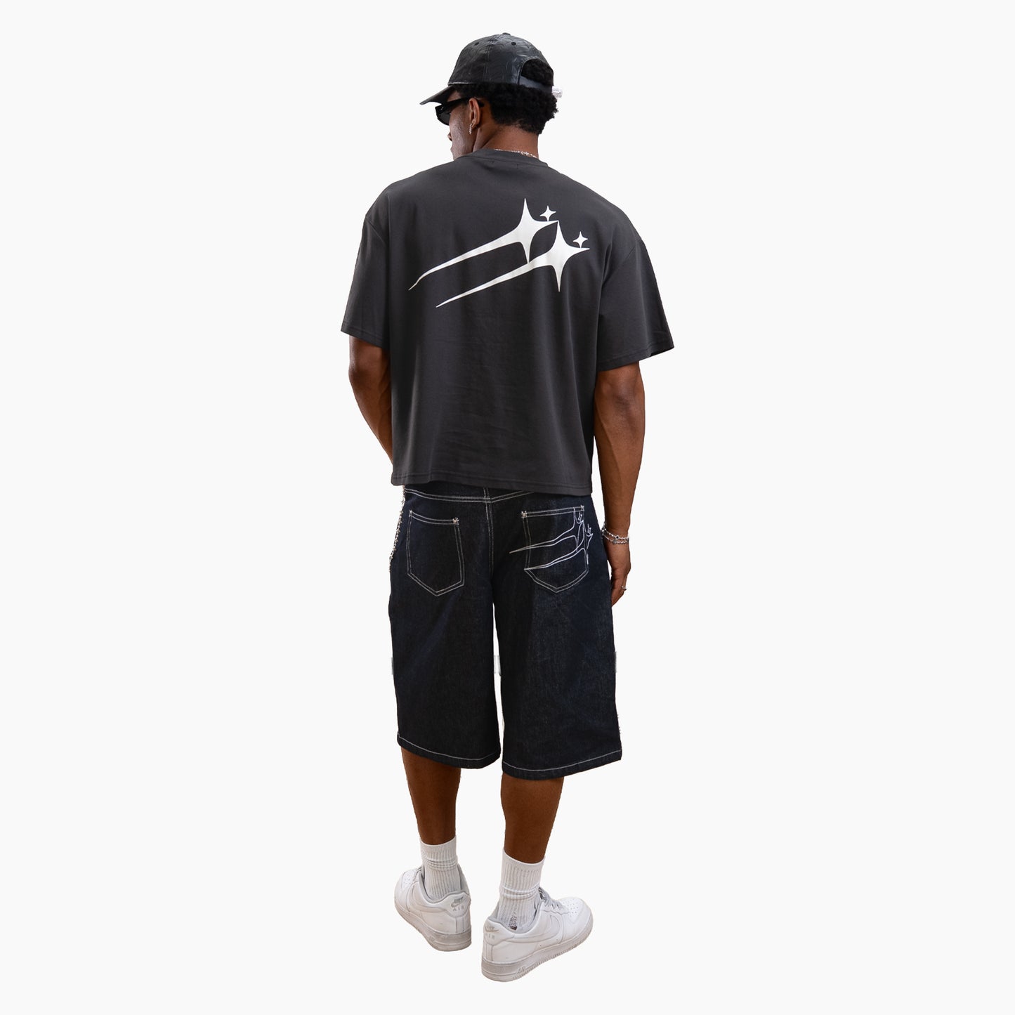 Twin Stars T-shirt - Black
