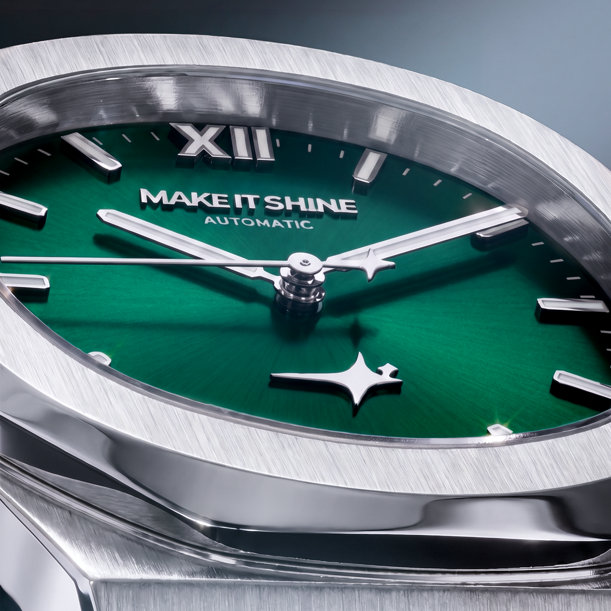 ASON1 - Green Dial & Rubber Strap
