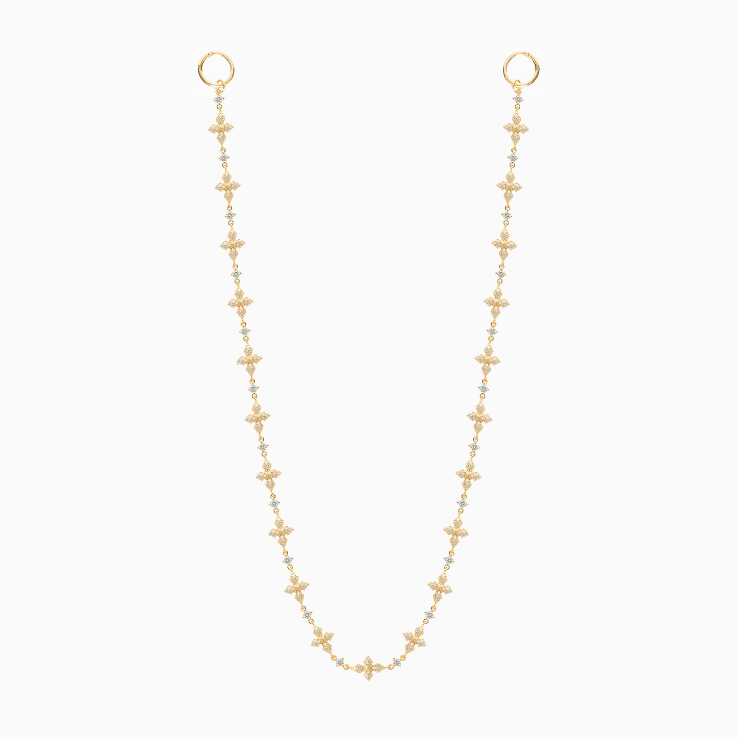 Wallet Chain Iced Celestial - Doré